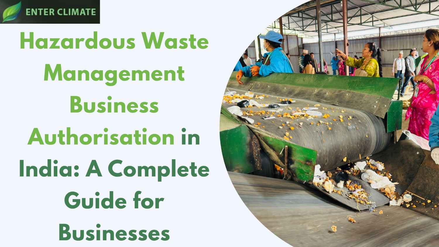 Hazardous Waste Management business Authorisation