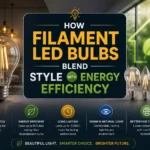 Filament LED Bulbs Blend Style