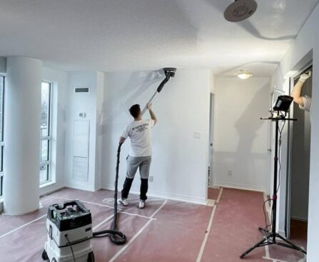 popcorn ceiling removal