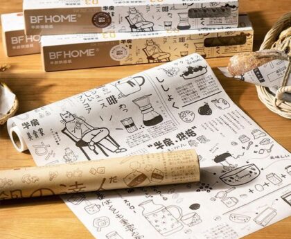 Custom printed cheese paper