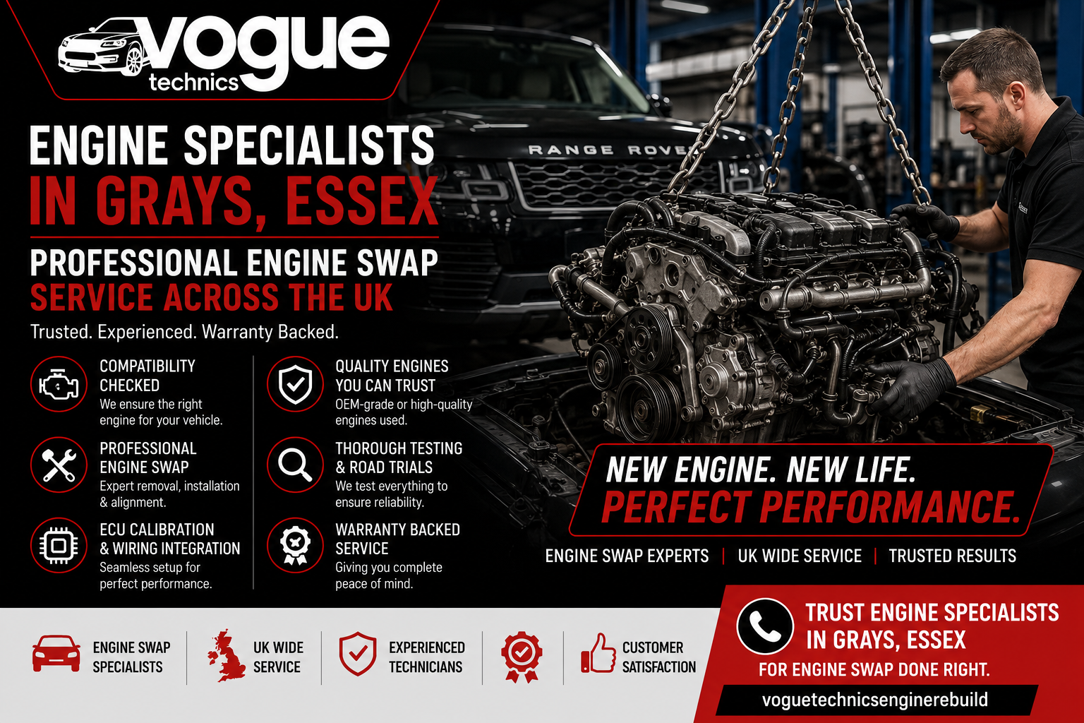 engine specialists in Grays, Essex