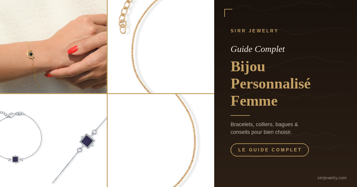 Bijou Personnalisé Femme