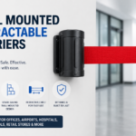 Wall Mounted Retractable Barriers