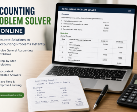Accounting Problem Solver Online