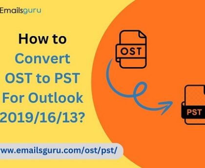 Convert OST to PST