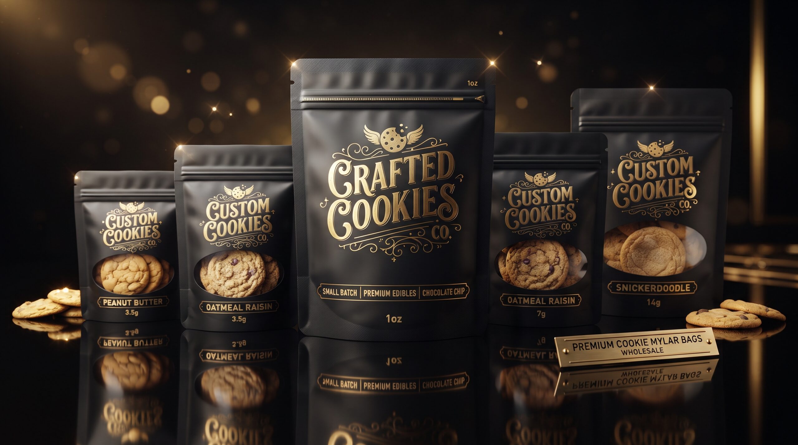 Custom Cookies Mylar Bags​