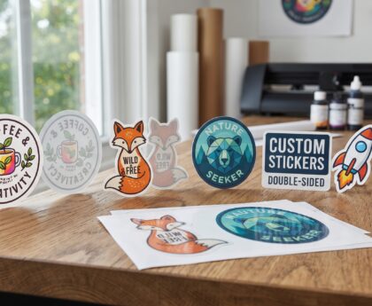Double Sided Stickers
