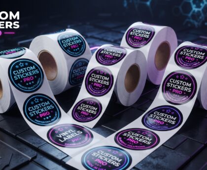 Custom Circle Roll Labels