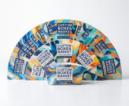 custom coffee cup sleeves with logo