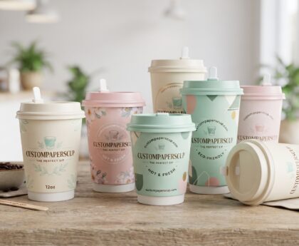 custom hot cups