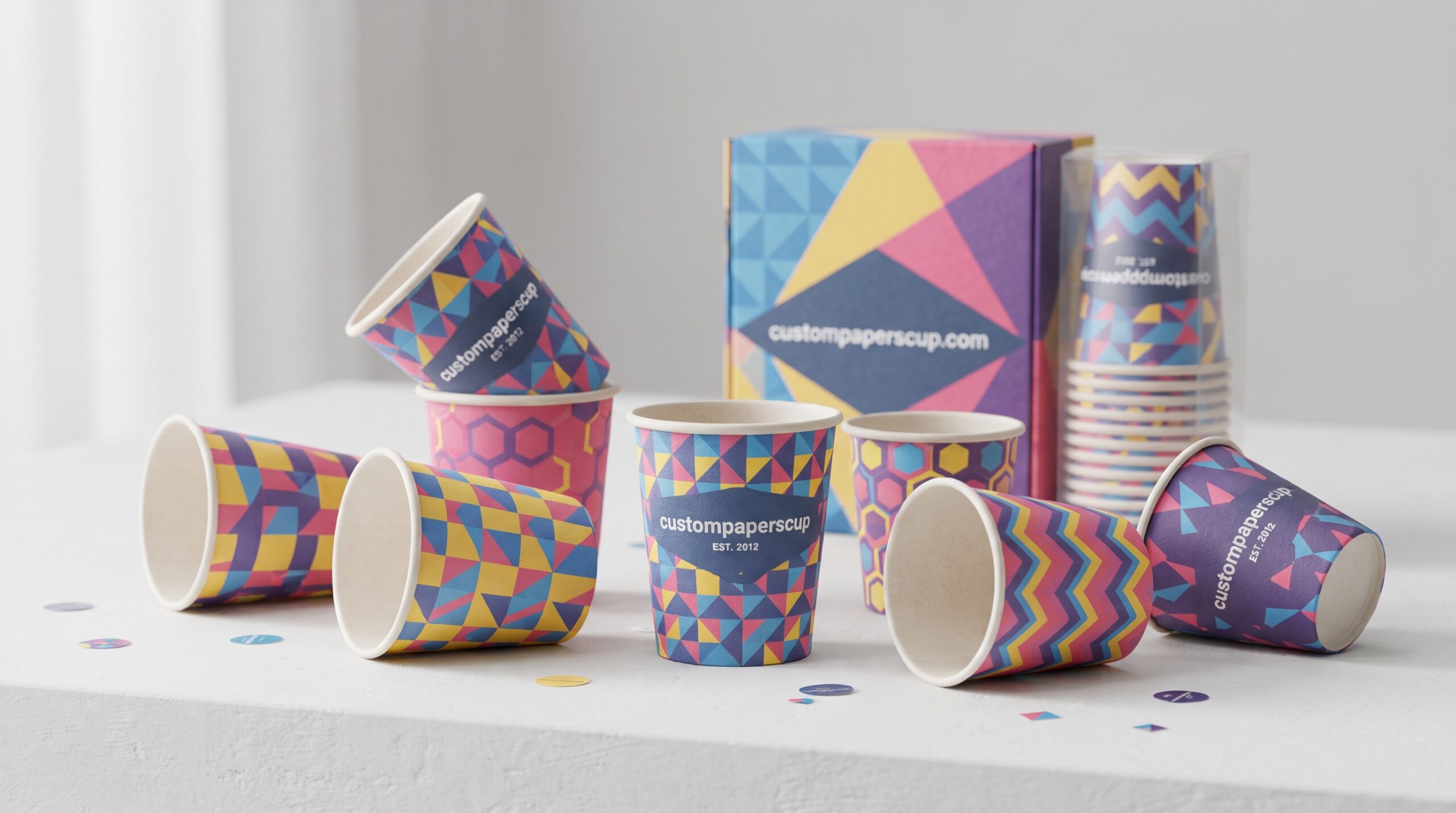 small paper cups