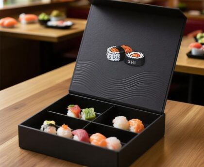 Custom Printed Sushi Boxes
